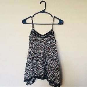 Printed tank top